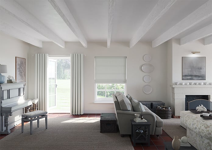 Calvert, Platinum - Twist&Fit Roman Blind - Image 9